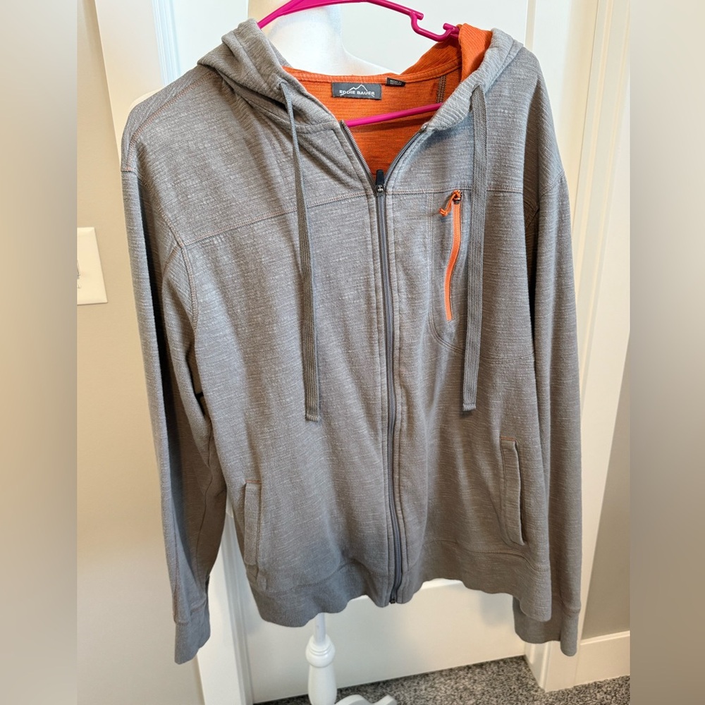Eddie Bauer Vibrant Orange Shirt